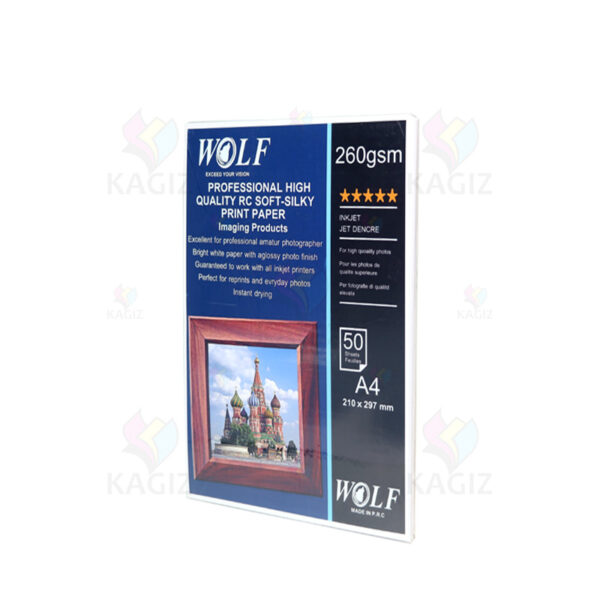 کاغذفتوگلاسه-260گرم-ابریشمی