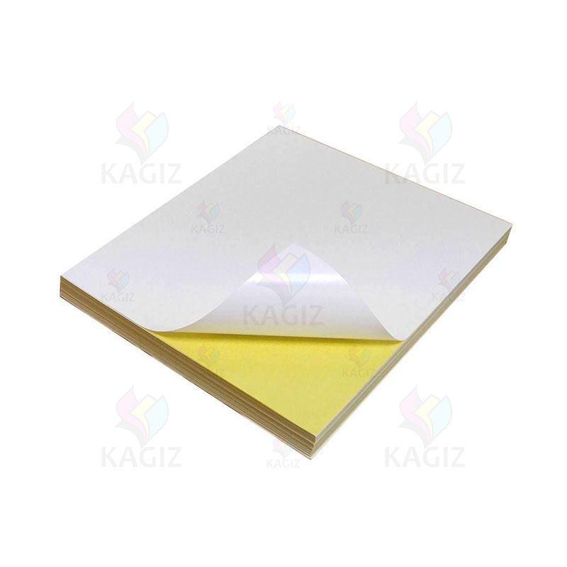 کاغذ پشت چسب دار A4 ایرانی بسته 100برگی 01