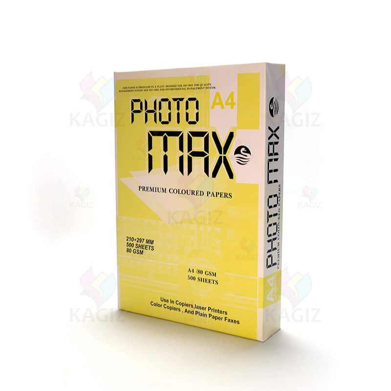خارجی-فتومکس-زرد-A4-کاغذ-رنگی