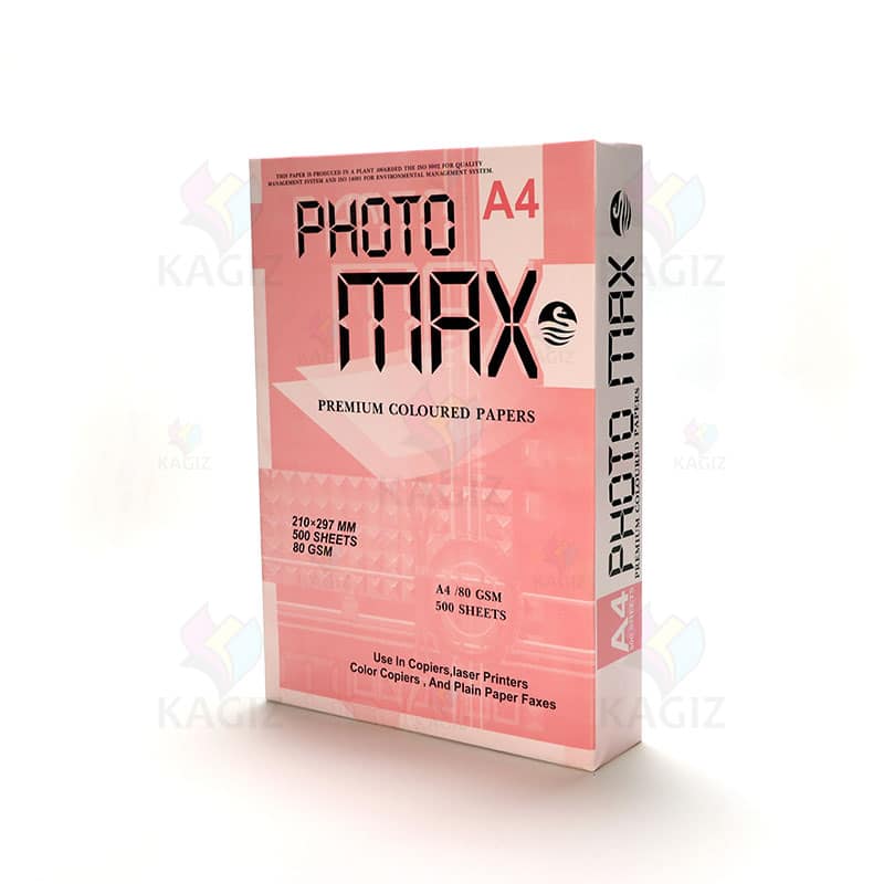 خارجی-فتومکس-صورتی-A4-کاغذ-رنگی