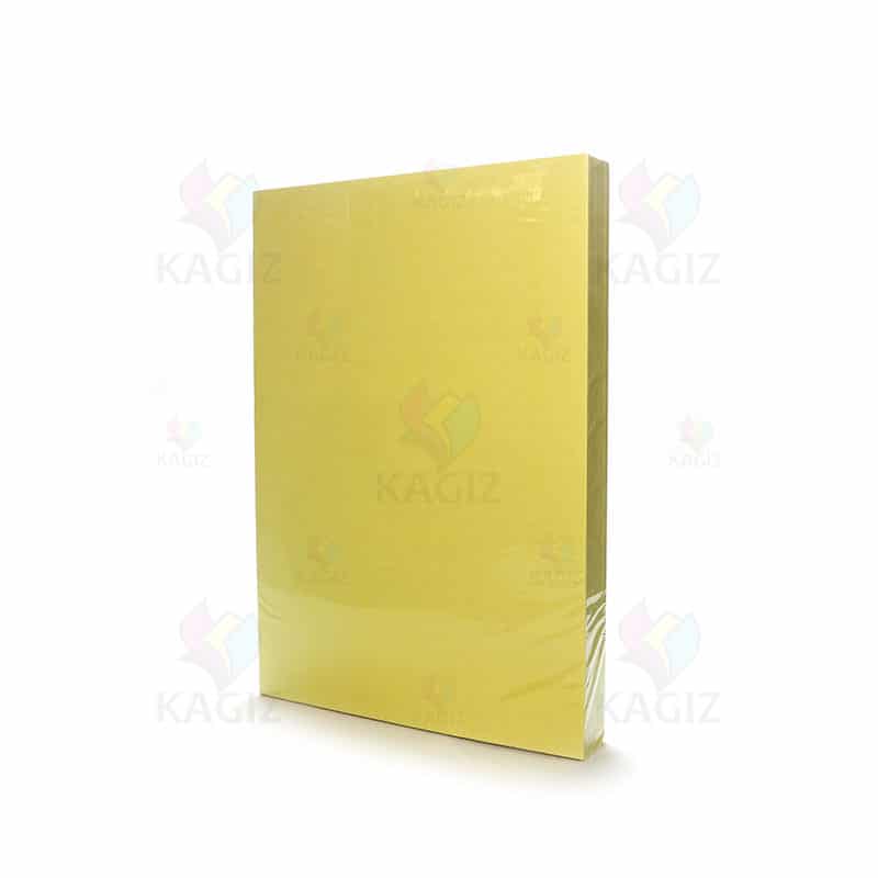 کاغذ رنگی زرد B4 الوان ۵۰ گرم
