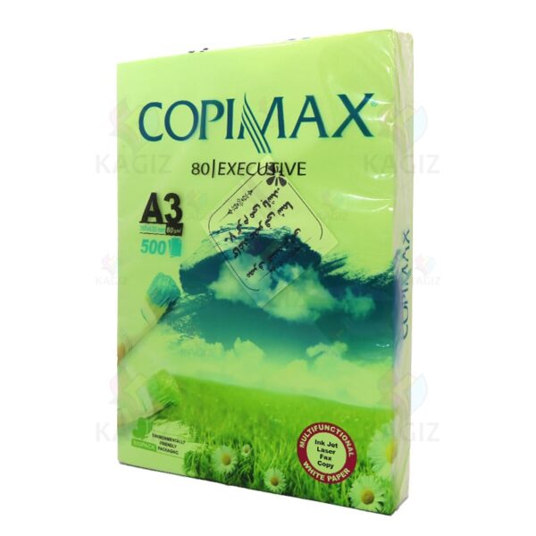 کاغذ A3 70 گرمی رنگ سبز