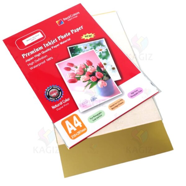 فتوگلاسه متالایز طلایی